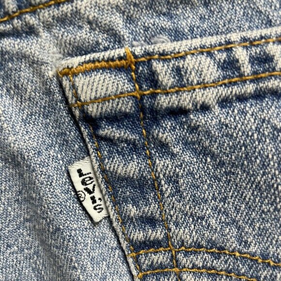Women‎ levis L2 shorts size 3 medium blue - Picture 5 of 9